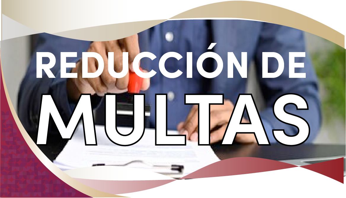 Reducción multas